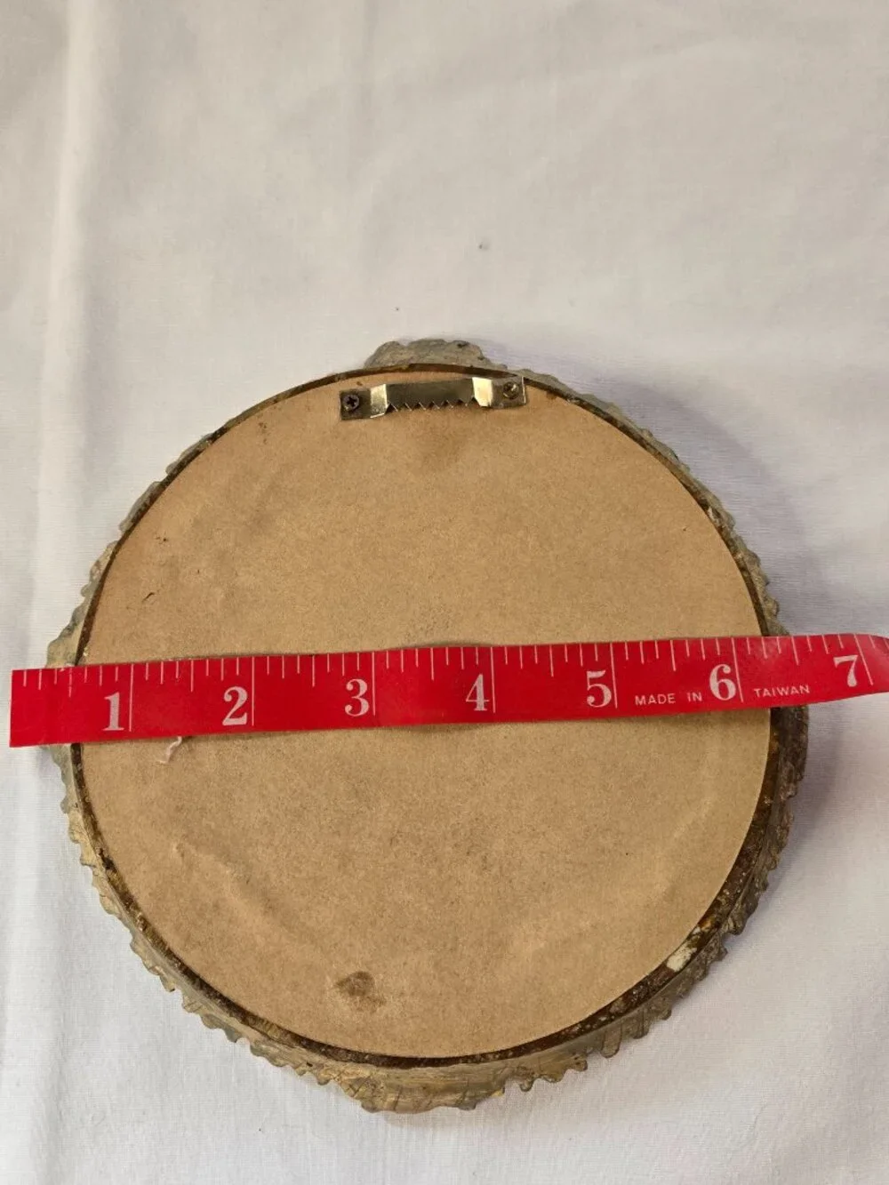 Bronze Gold Aged Ornate Painted Framed Mirror to hang on a wall